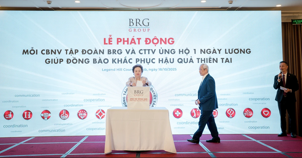Madame Nguyễn Thị Nga và Tập đoàn BRG vinh dự được trao tặng bằng khen của Thủ tướng Chính phủ