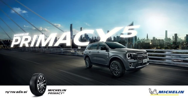 MICHELIN Primacy 5 mở rộng sang phân khúc SUV và CUV: 'Tự tin bền bỉ' trên mọi chuyến đi
