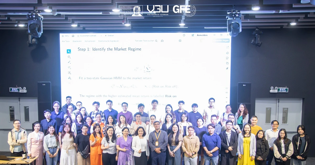 Trường Đại học Việt Đức mở ra góc nhìn mới về tài chính trong kỷ nguyên dữ liệu