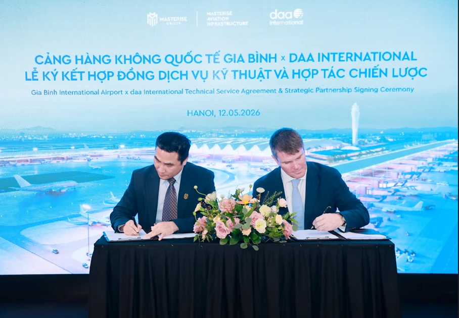 CHK Quốc tế Gia Bình ký Hợp đồng Dịch vụ Kỹ thuật và Hợp tác chiến lược để chuẩn bị cho công tác vận hành