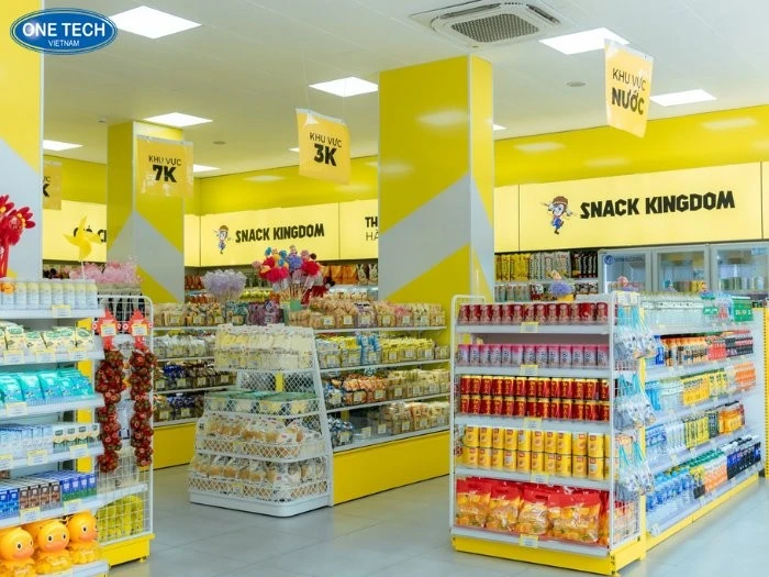 Không gian bán lẻ thay đổi khi kệ sắt siêu thị được thiết kế đúng