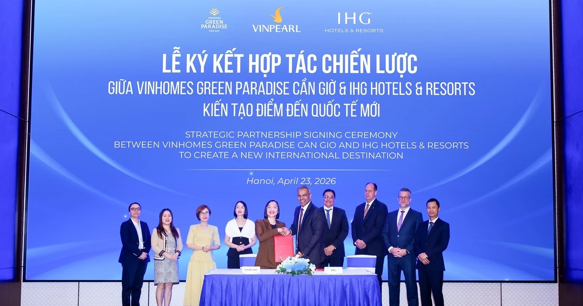 Vinhomes Green Paradise Cần Giờ và IHG Hotels & Resorts hợp tác đưa 4 thương hiệu khách sạn quốc tế tới siêu đô thị biển