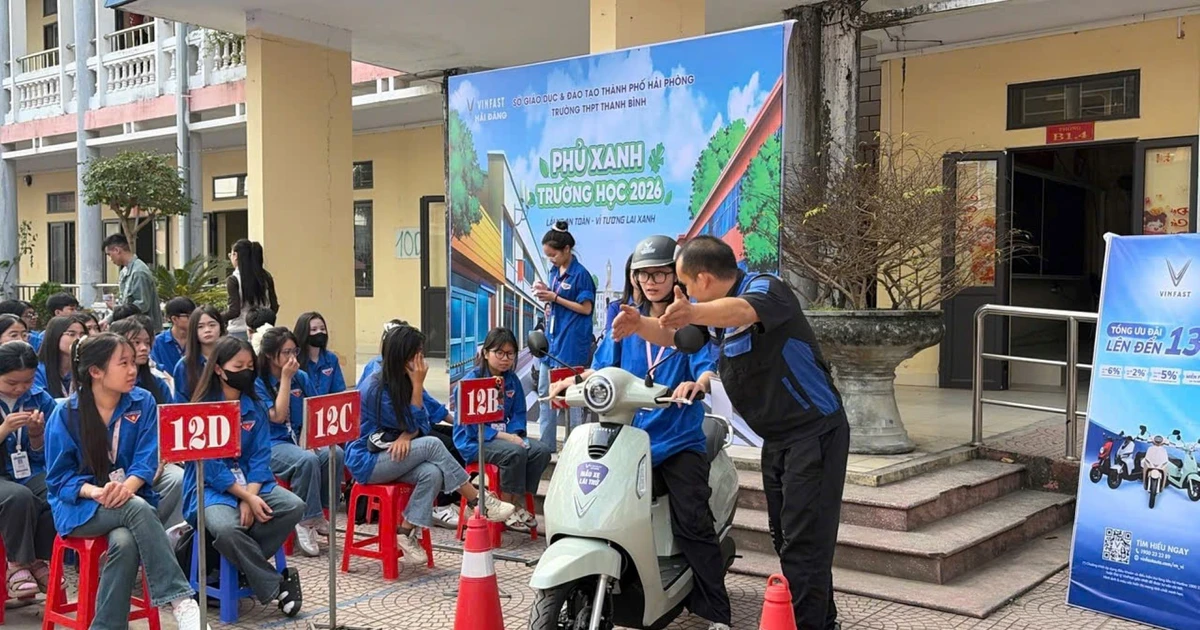 'Phủ xanh trường học 2026' khởi động, truyền cảm hứng sống xanh cho hàng vạn học sinh cả nước