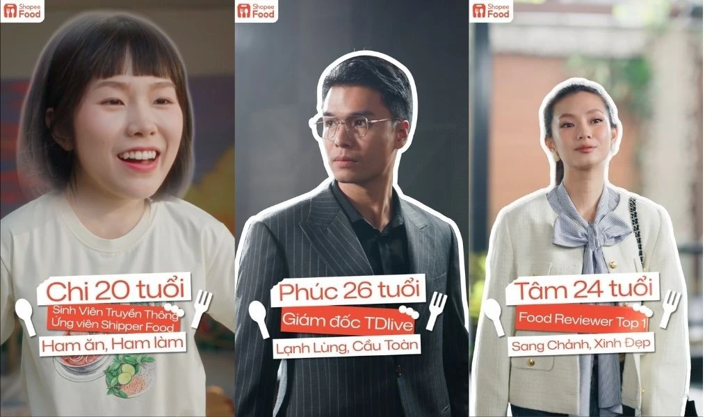 Chuyện tình tay ba trong vũ trụ giao đồ ăn: Không ngờ app đặt món này 'tự thưởng' cho mình bộ phim 'cờ-ring' vậy