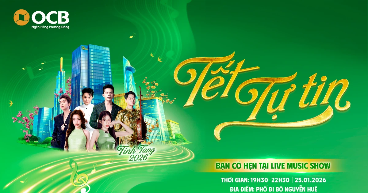 OCB mang đến bản giao thoa âm nhạc dân gian và hiện đại tại 'Tết Tự Tin'