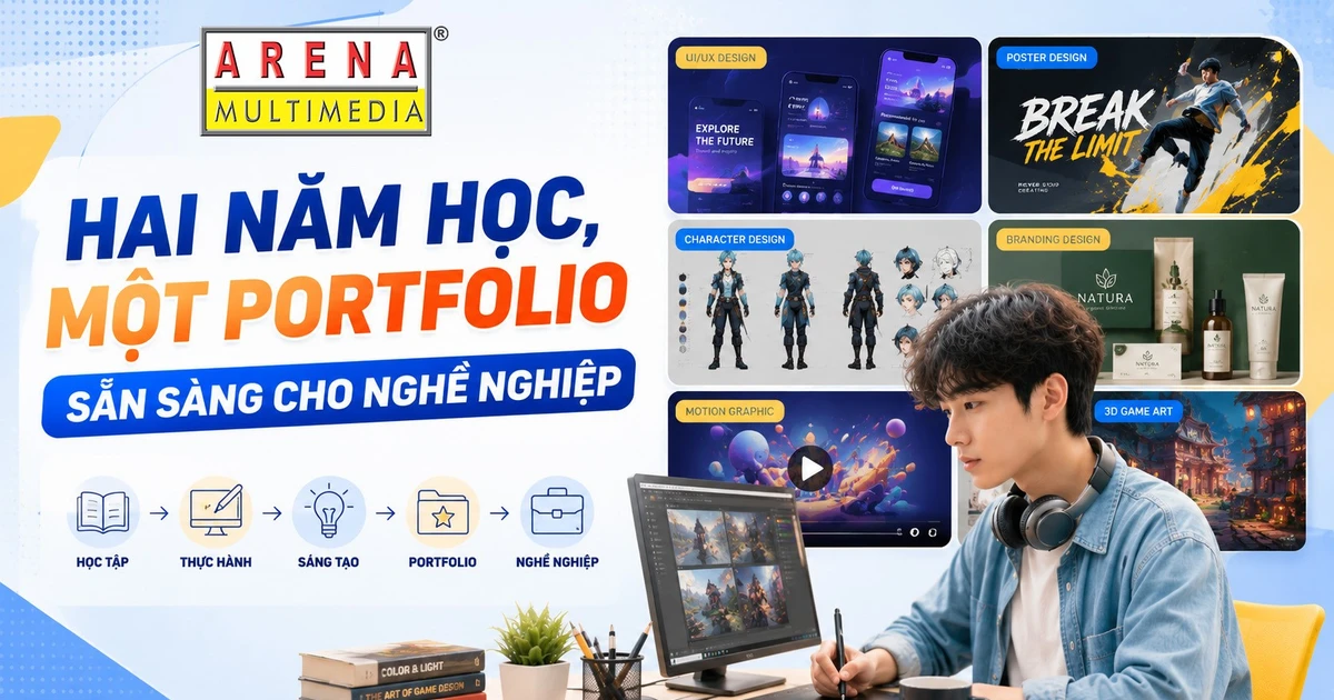 Hai năm học - Một portfolio sẵn sàng cho nghề nghiệp