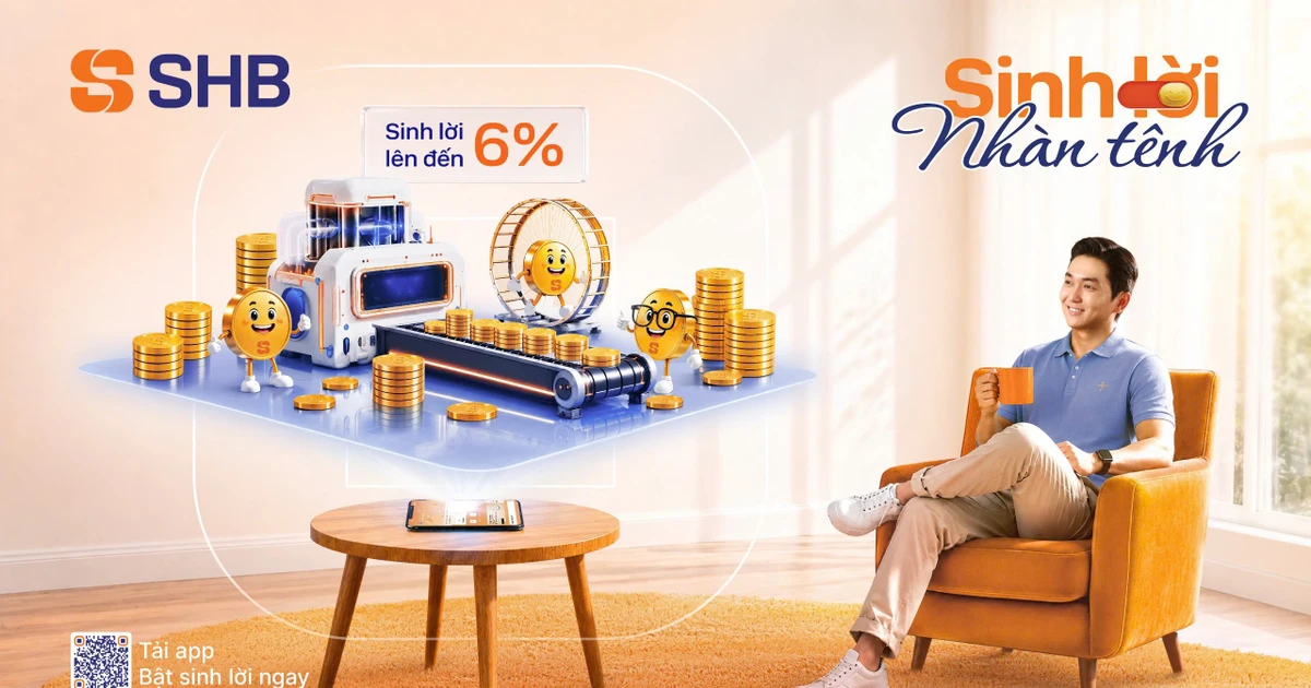 SHB SAHA ra mắt tính năng “Sinh lời nhàn tênh”: Tự động sinh lời tới 6%/năm