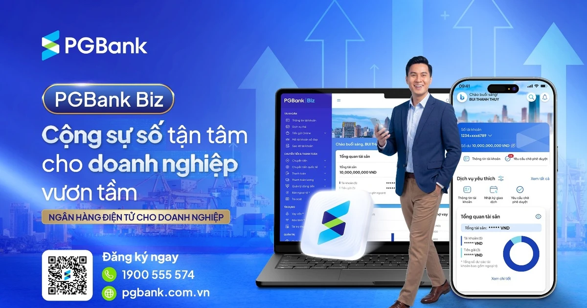 PGBank ra mắt nền tảng ngân hàng số hợp kênh PGBank Biz dành cho khách hàng doanh nghiệp