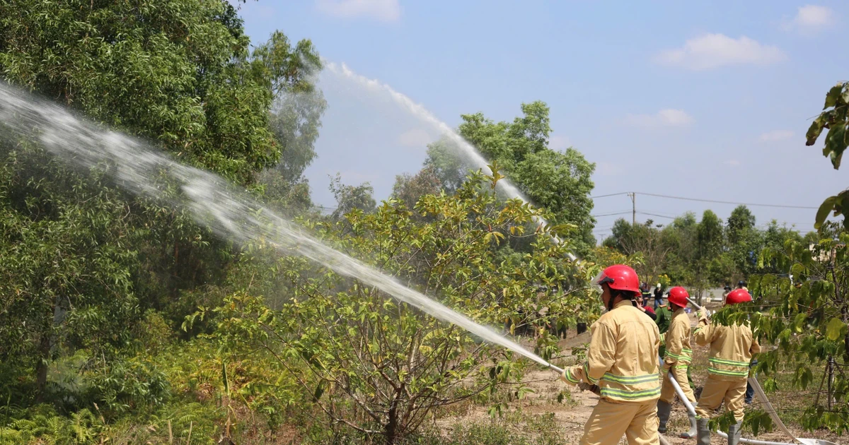 Khu công nghệ Môi trường Xanh Long An chủ động tập huấn an toàn PCCC trước mùa khô