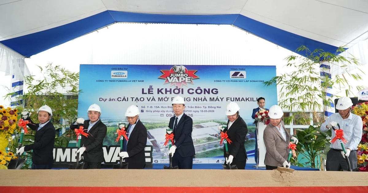 Fumakilla Việt Nam hơn 30 năm đầu tư bền vững, tiếp tục mở rộng nhà máy