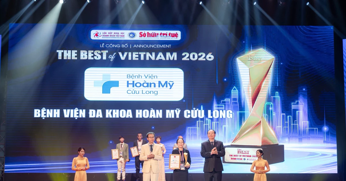 Bệnh viện Hoàn Mỹ Cửu Long lọt Top 10 bệnh viện tốt nhất Việt Nam