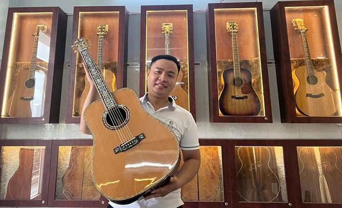 Guitar Custom Việt Nam – Đại diện mới cho chất lượng nhạc cụ 'Made in Vietnam'