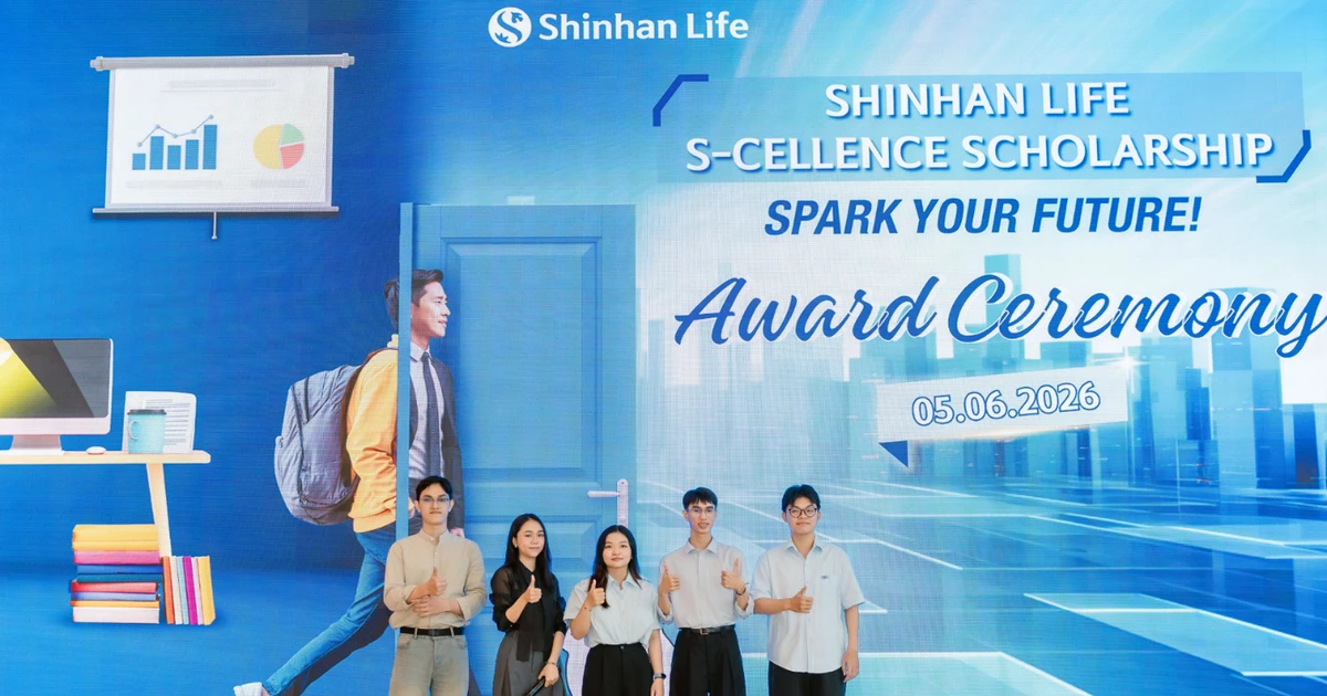 Chương trình học bổng Shinhan Life S-Cellence 2026 đồng hành với thế hệ trẻ