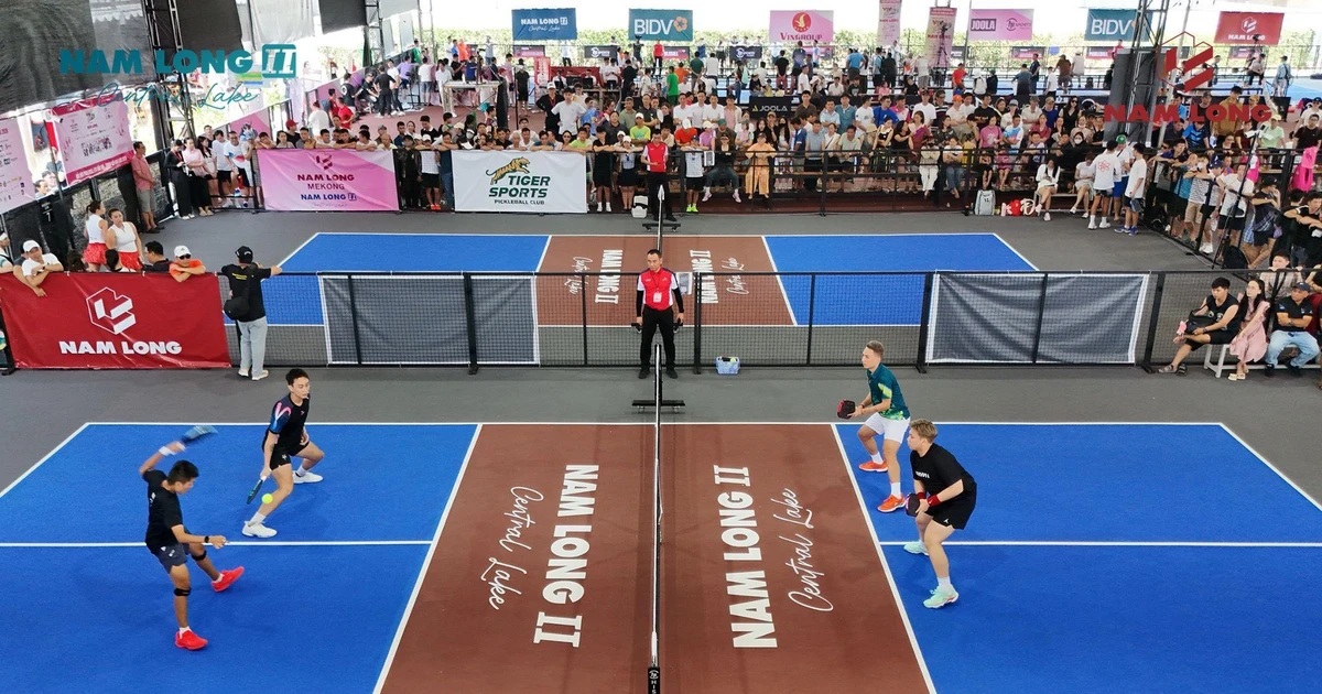 Giải Pickleball VTV Cần Thơ 2026 - Tranh Cúp Nam Long khuấy động Nam Long II Central Lake