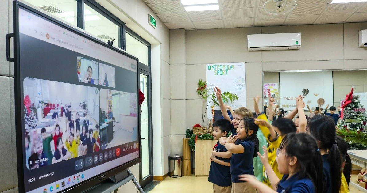 Du học tại chỗ' qua mô hình lớp học xuyên biên giới