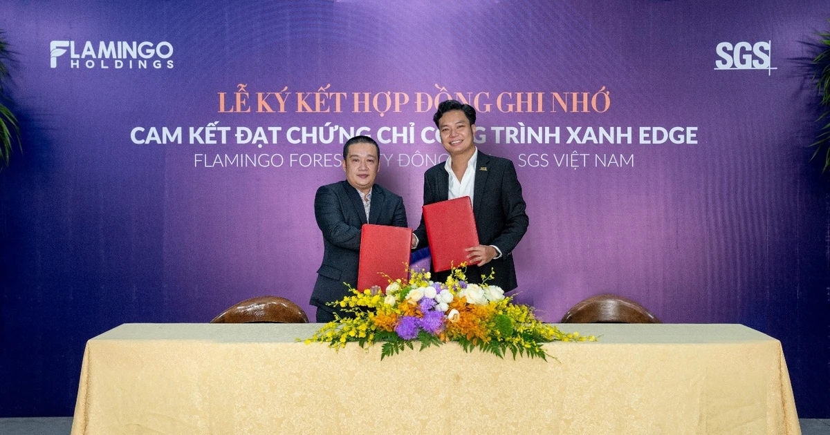 Flamingo Forest City Đông Anh theo đuổi chuẩn công trình xanh quốc tế EDGE