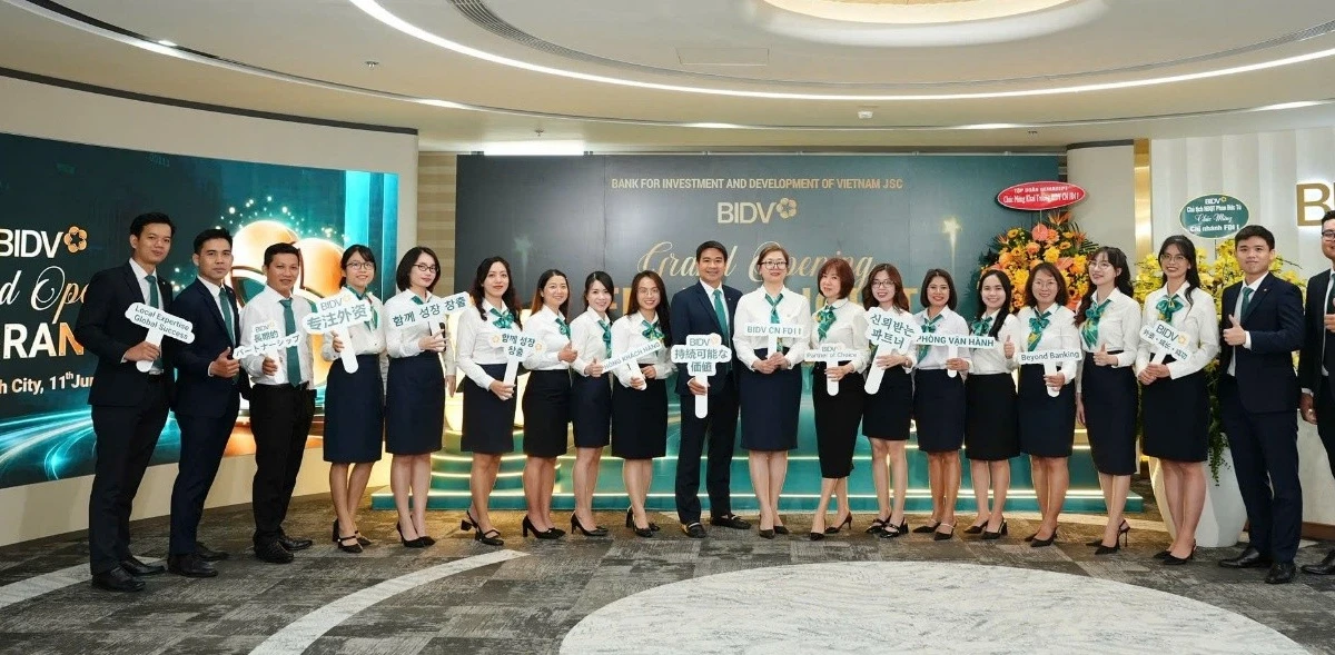 BIDV tiên phong ra mắt chi nhánh dành riêng cho khách hàng FDI