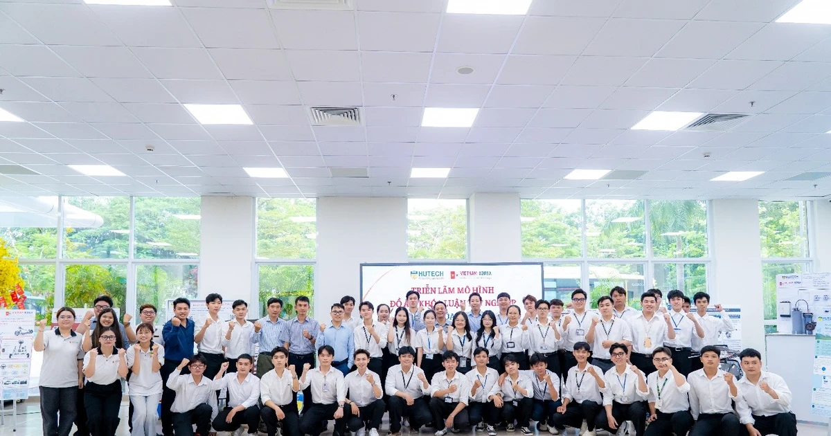 Sinh viên chương trình Việt - Hàn HUTECH phát triển giải pháp cho doanh nghiệp và cộng đồng