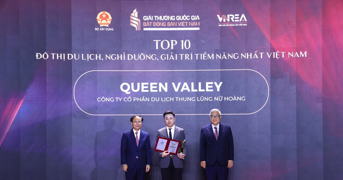 Queen Valley Estate ghi dấu trong Top 10 đô thị du lịch, nghỉ dưỡng, giải trí tiềm năng nhất Việt Nam