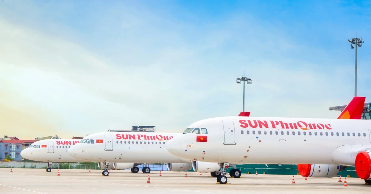 Sun Phuquoc Airways tiếp tục dẫn đầu toàn ngành hàng không Việt Nam về chỉ số đúng giờ tháng 01/2026