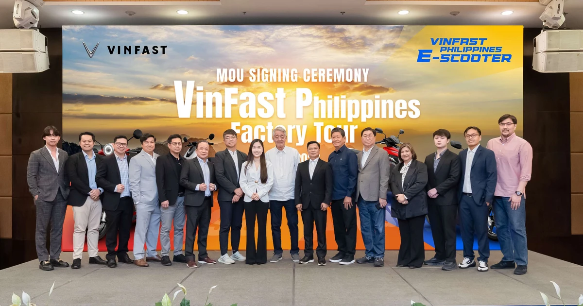 Vinfast hợp tác với 14 đại lý xe máy điện Philippines, đẩy nhanh mở rộng mạng lưới trên toàn quốc