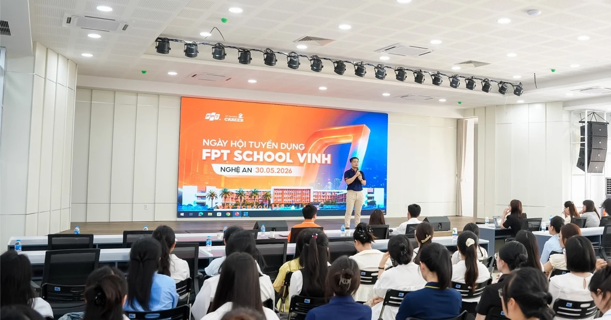 FPT School Vinh tuyển dụng quy mô lớn trước thềm năm học mới