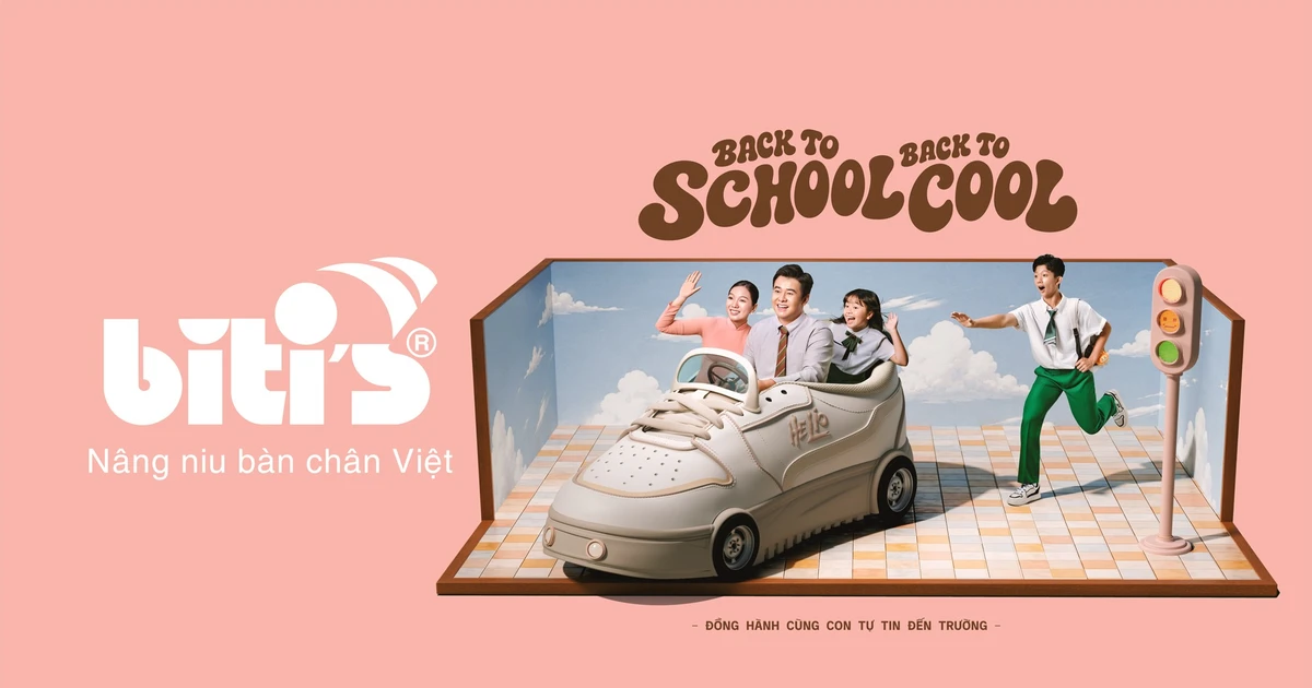 Giá trị cũ trong concept mới, Biti’s trẻ hoá thương hiệu với 'NIỀM VUI HỌC'