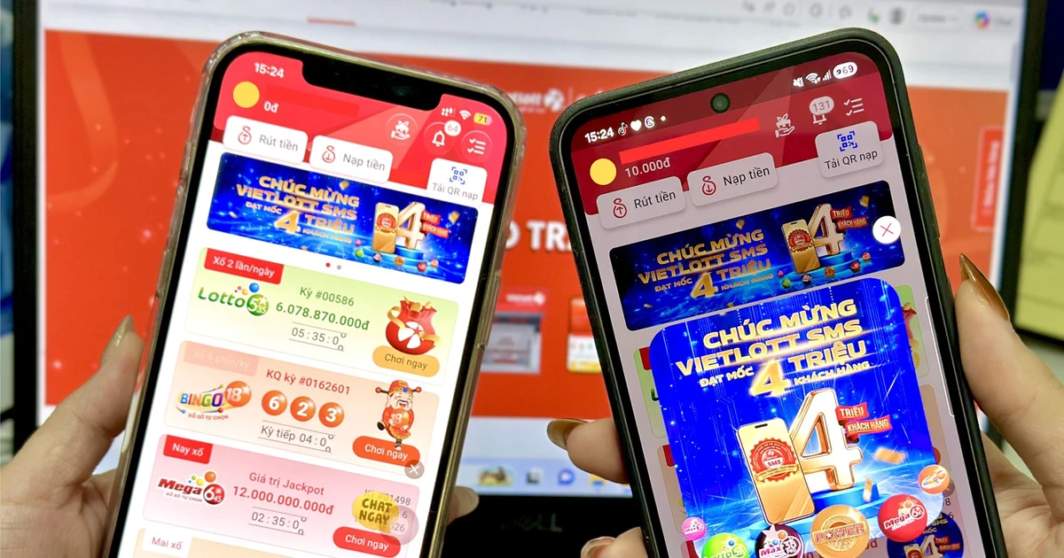 Vì sao 4 triệu người Việt chọn mua vé số trên Vietlott SMS?