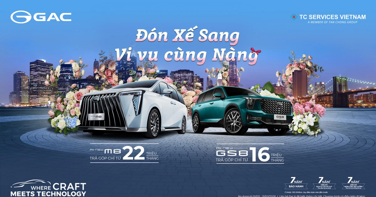GAC Việt Nam khởi động chương trình ưu đãi đặc biệt tháng 03/2026