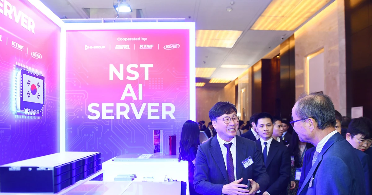 G-Group giới thiệu máy chủ AI 'made in Vietnamc tại Diễn đàn Kinh tế Việt Nam - Hàn Quốc