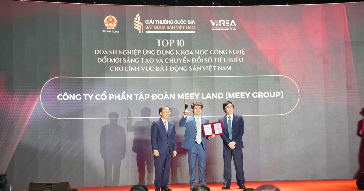 Meey Group vào top 10 doanh nghiệp chuyển đổi số tiêu biểu trong lĩnh vực bất động sản Việt Nam