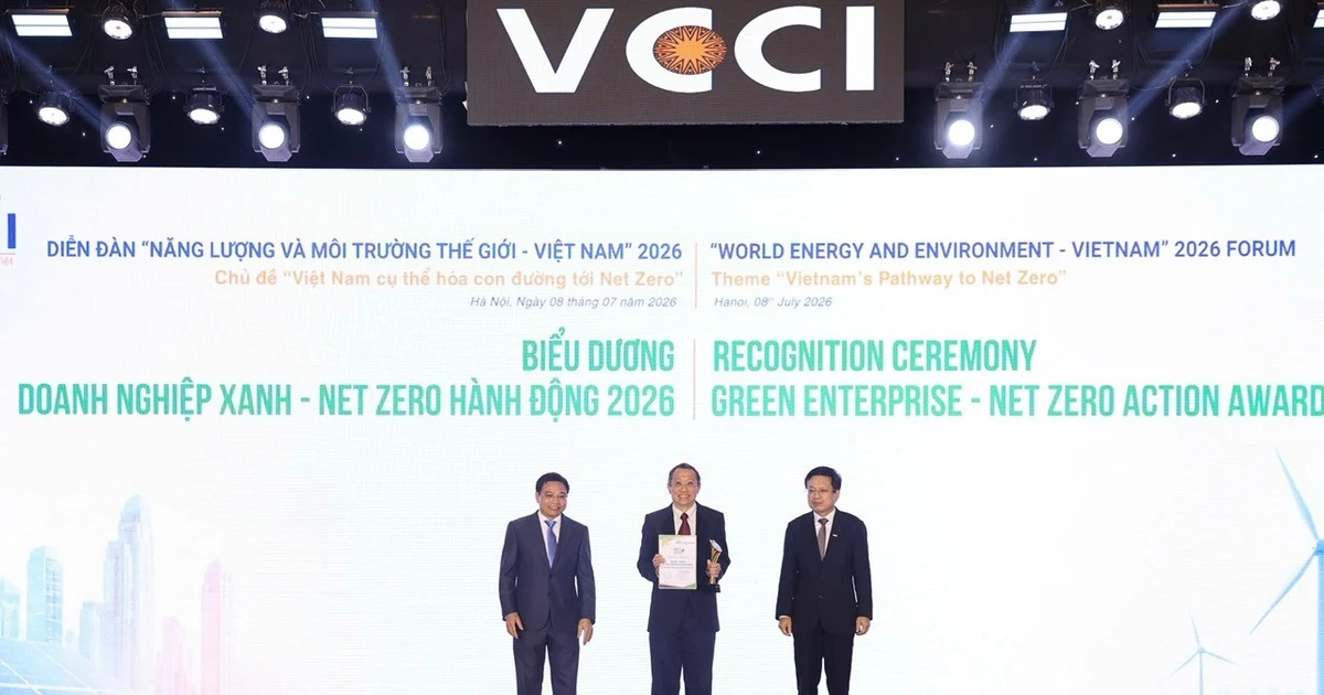 Điều gì giúp SABECO đứng đầu bảng xếp hạng 'Doanh nghiệp xanh – Net Zero hành động 2026'?