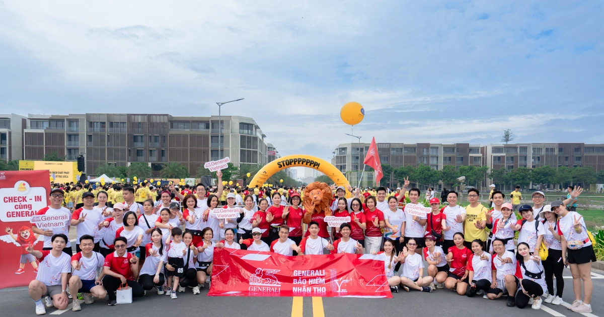 Generali Việt Nam đồng hành cùng giải chạy vì bệnh nhi ung thư 2026