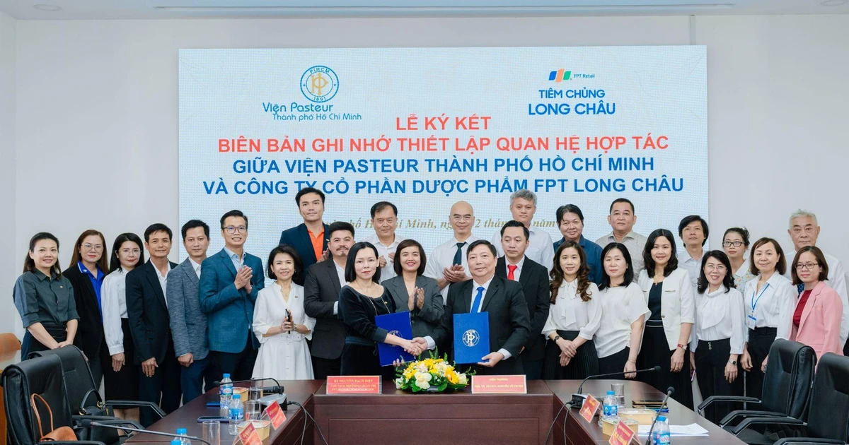 Long Châu hợp tác chiến lược với Viện Pasteur TP. Hồ Chí Minh: Kết nối nguồn lực công - tư bảo vệ sức khỏe cộng đồng