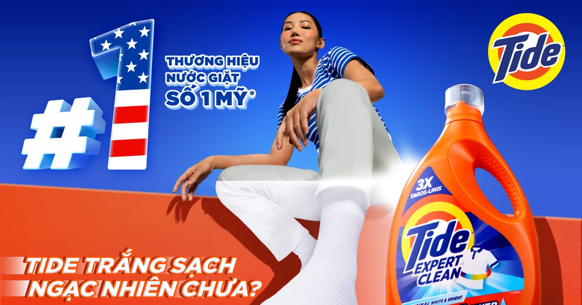 Thương hiệu nước giặt số 1 Mỹ trở lại Việt Nam, bạn đã thử chưa?