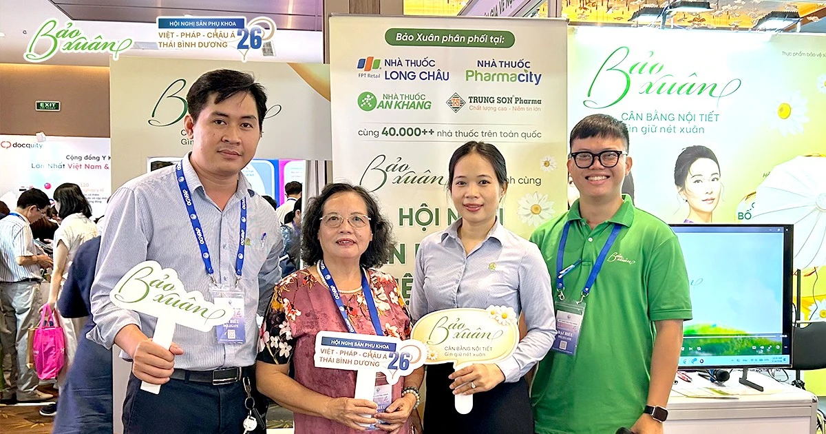 Bảo Xuân đồng hành cùng Hội nghị Sản Phụ khoa Việt - Pháp - Châu Á - Thái Bình Dương lần thứ 26