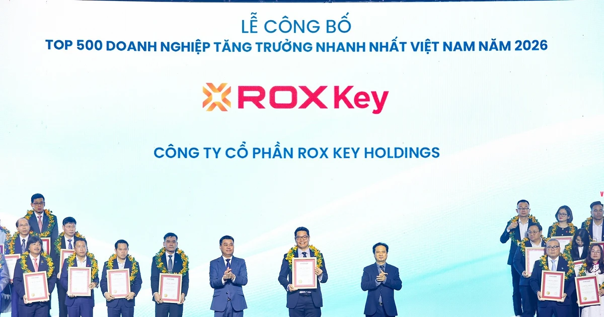 ROX Key thuộc Top 500 Doanh nghiệp tăng trưởng nhanh nhất Việt Nam