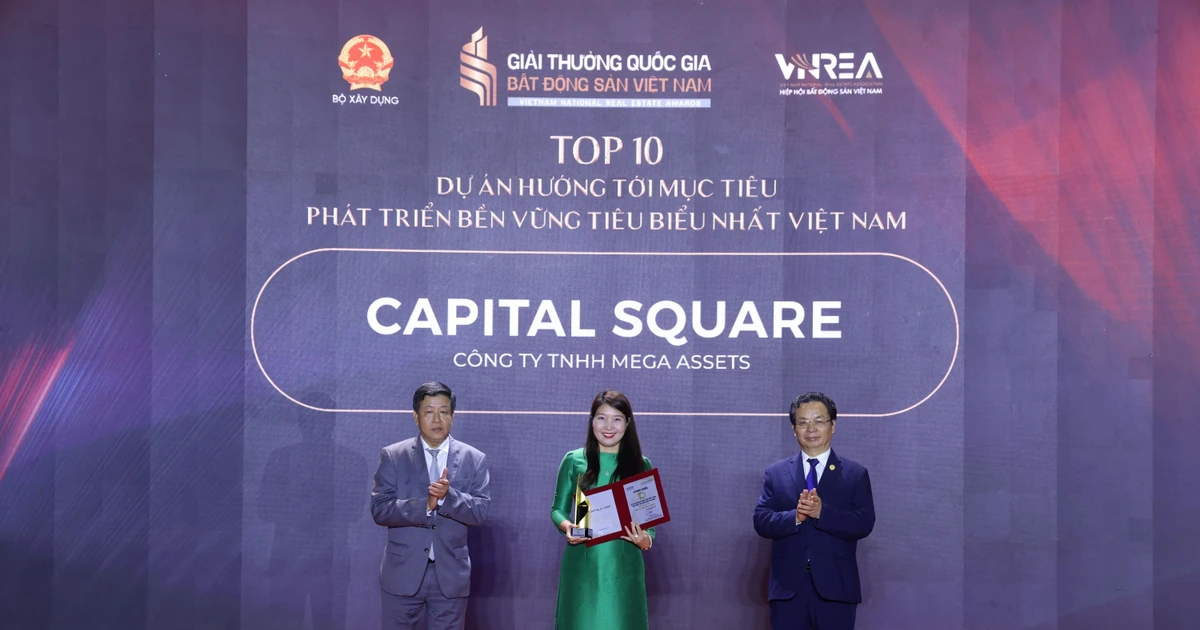 Capital Square được vinh danh Top 10 Dự án Hướng tới Mục tiêu Phát triển Bền vững Tiêu biểu Nhất Việt Nam
