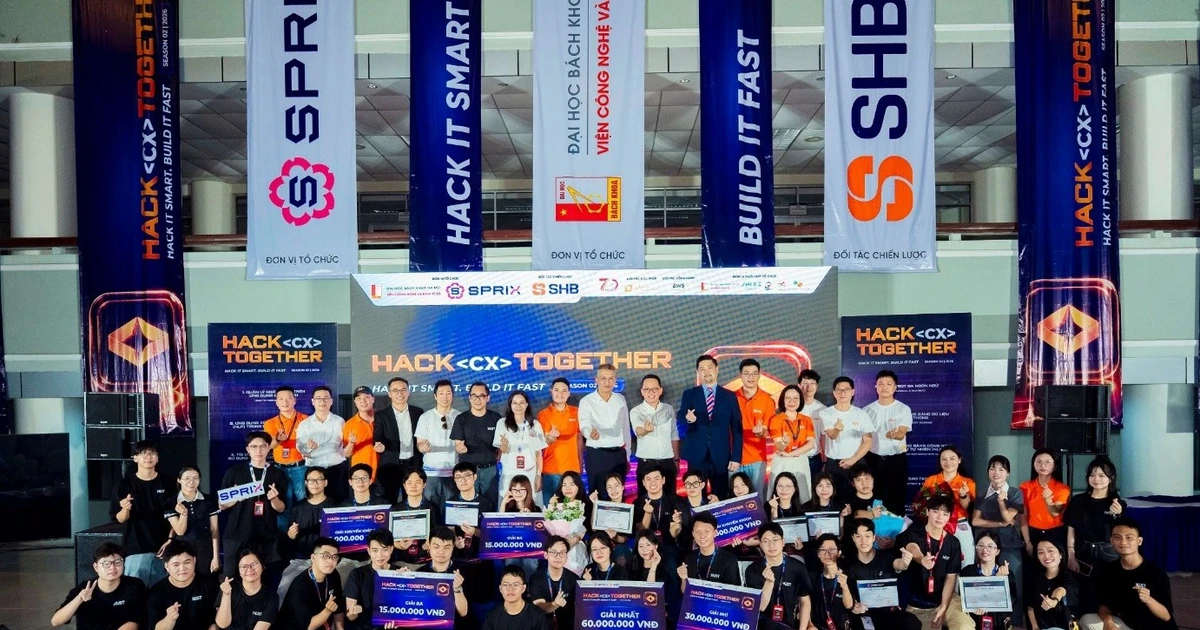 SHB tiếp sức Hack (CX) Together 2026: 36 giờ Hackathon bùng nổ sáng tạo của tài năng công nghệ trẻ