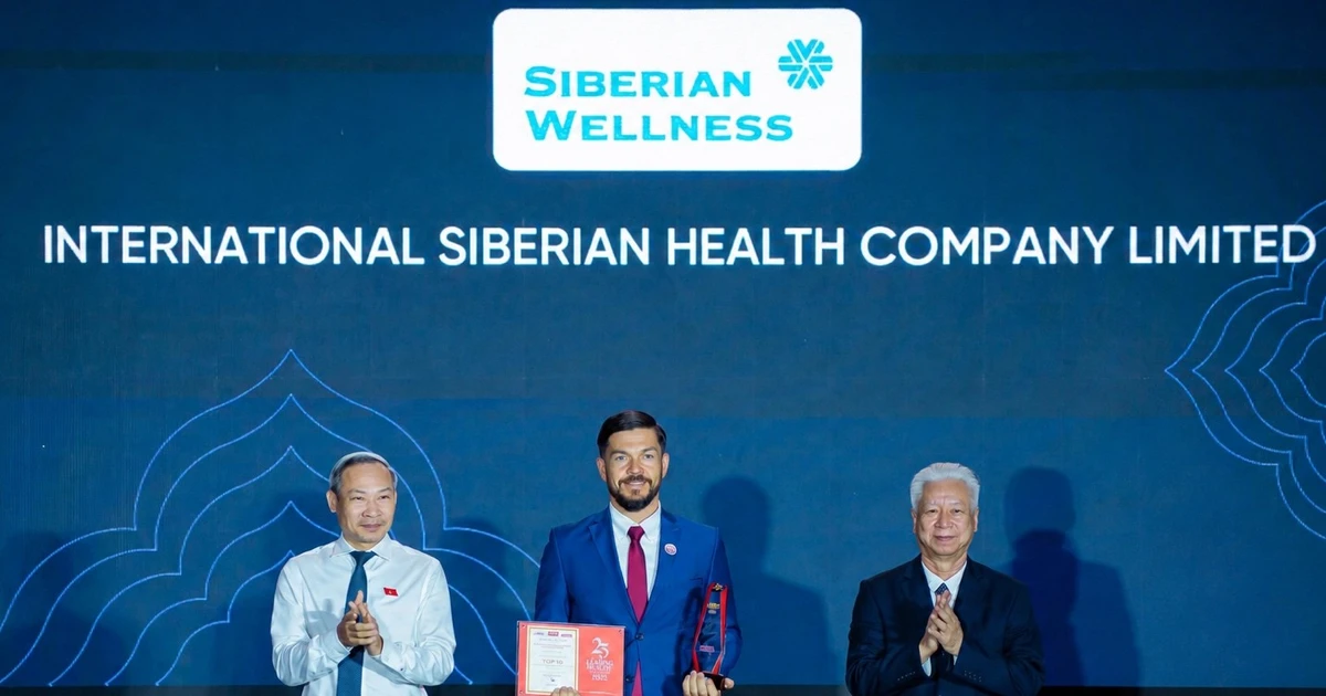 Công ty Siberian Health Quốc tế tiếp tục được vinh danh tại Giải thưởng Rồng Vàng 2026