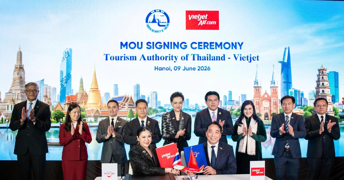 Vietjet và Tổng cục Du lịch Thái Lan hợp tác quảng bá hàng không, du lịch đến du khách toàn cầu