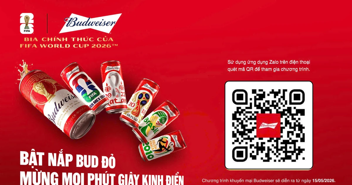 Budweiser ra mắt phiên bản đặc biệt FIFA World Cup 2026™