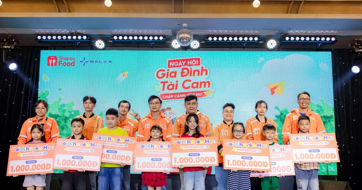 Ngày hội thường niên gắn kết và tiếp thêm động lực cho hàng trăm gia đình Tài Cam ShopeeFood