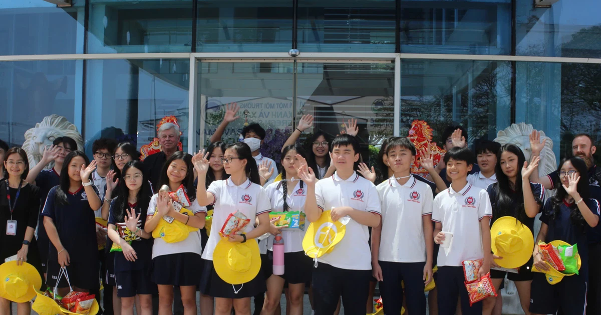 Học sinh quốc tế trải nghiệm quy trình xử lý rác hiện đại tại VWS