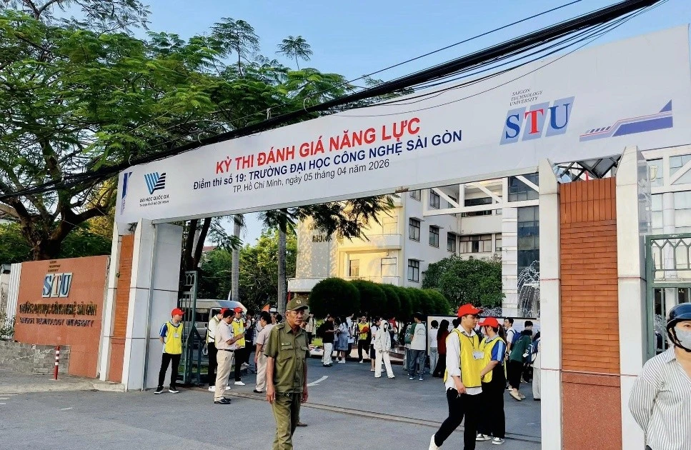 STU tiếp tục đồng hành tổ chức kỳ thi Đánh giá năng lực ĐHQG TP HCM