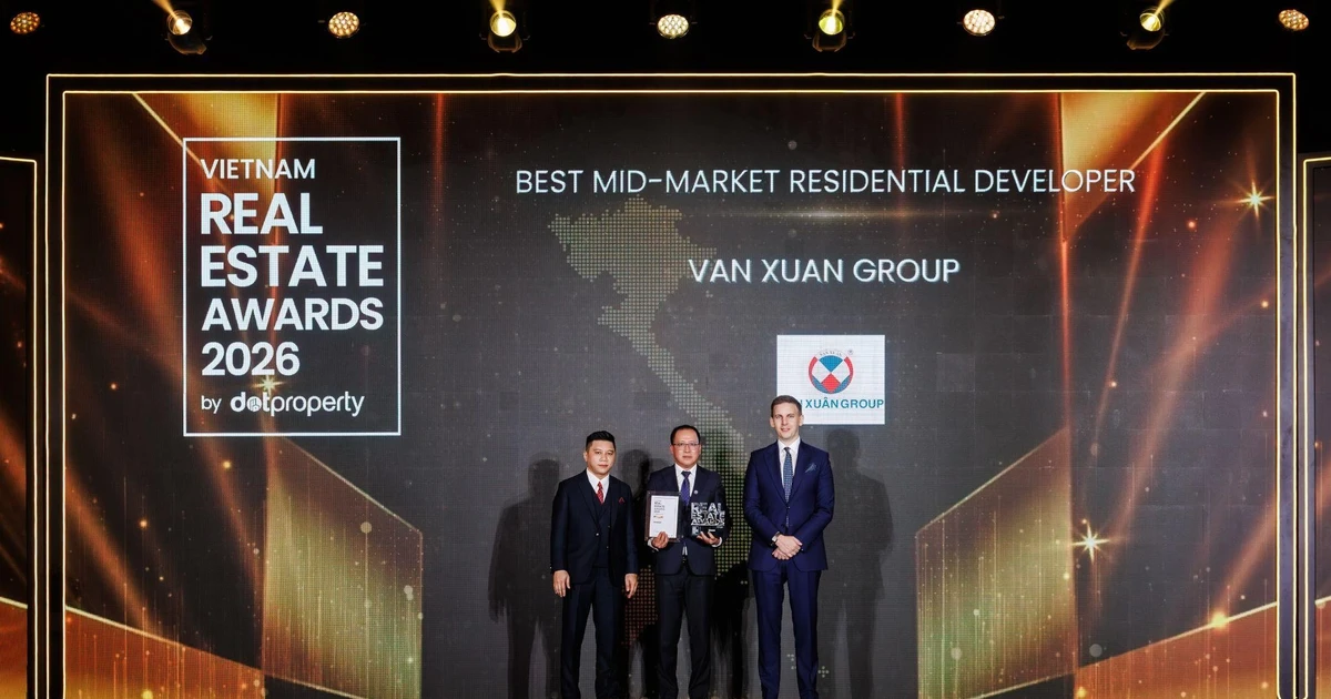 Vạn Xuân Group lần thứ hai được vinh danh tại Dot Property Vietnam Awards 2026