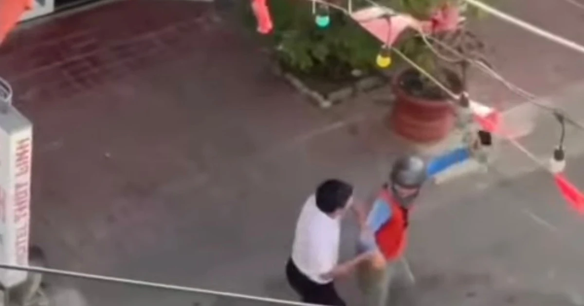 Xác minh clip người đàn ông đuổi đánh shipper