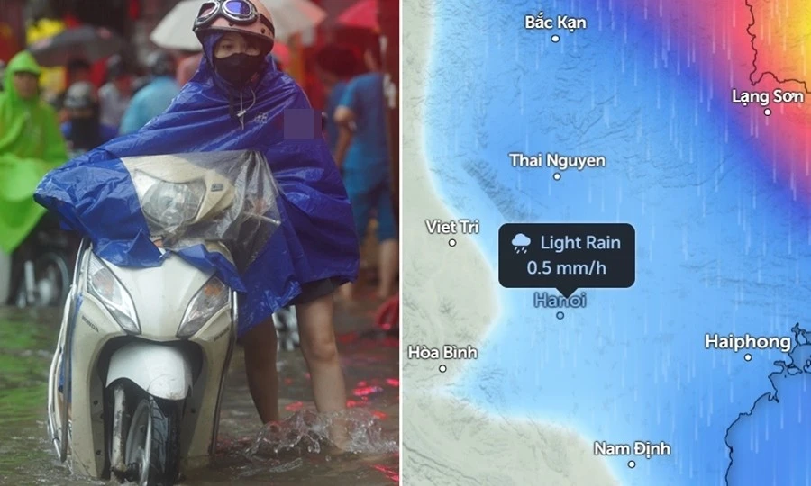 Cập nhật đường đi của bão số 11 Matmo: Hà Nội có mưa lớn như đợt bão Bualoi?