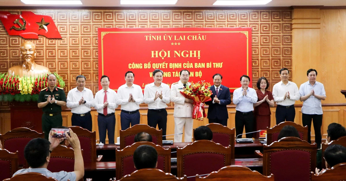 Công bố quyết định của Ban Bí thư về công tác cán bộ ở Lai Châu