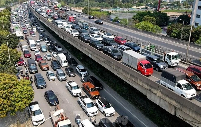 Hà Nội: Phát hiện loạt gối cầu Vành đai 3 trên cao bị xô lệch